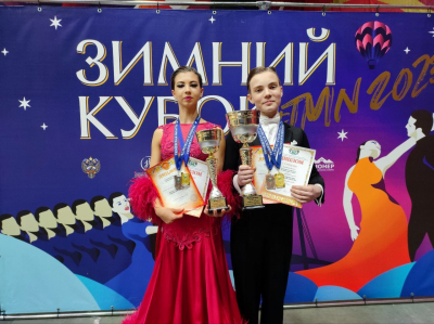 Ишимская пара стала победителем Кубка Губернатора Тюменской области по танцевальному спорту