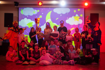 Развлекательная программа «Пижамная вечеринка: яркие сны» в рамках весенней каникулярной досуговой площадки