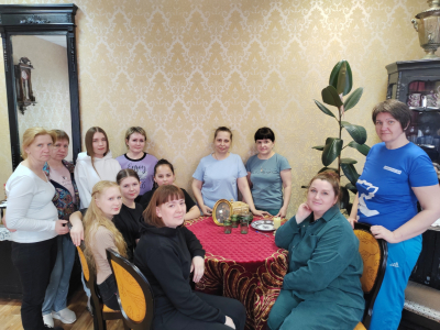 Юргинский краеведческий музей посетили сотрудники местной больницы и волонтеры-медики