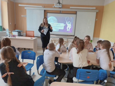 Квест-игра «Под Гагаринской звездой» была проведена в Крашенининской школе