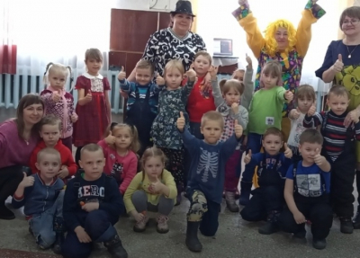 Дискотека для детей детского сада «Солнышко» прошла в Пятковском СДК
