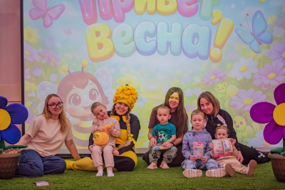 ПРИВЕТ, ВЕСНА развлекательная программа для малышей