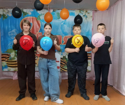 Познавательная программа «Скажем вредным привычкам – нет!» в Шашовском СК