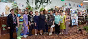 20 мая Пятковская сельская библиотека отметила свой 85 - летний юбилей.