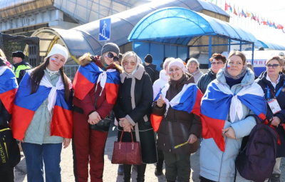 Фестиваль «Сибирские забавы» в рамках чемпионата России по биатлону в Увате