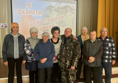 Час памяти и мужества «Солдат войны не выбирает»