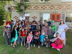 День защиты детей в деревне Черная