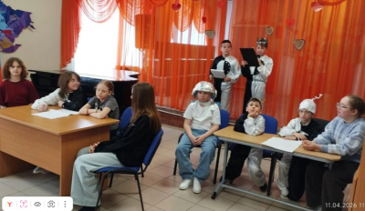 Познавательная час «Путешествие в космос»