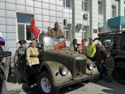 В честь великой Победы