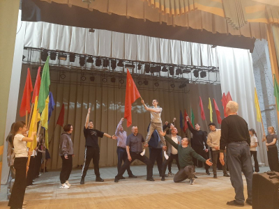 Репетиции к 9 мая в самом разгаре!