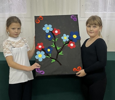 Мастер-класс «Панно из фоамирана»