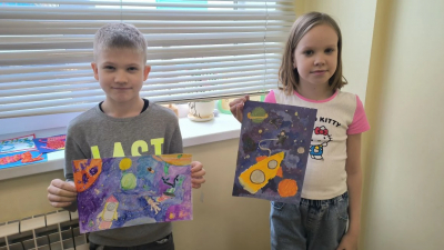 Мастер‑класс по изобразительному искусству «Космическое путешествие»