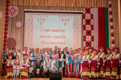 РОССИЯНОЧКЕ 35 ЛЕТ юбилейный концерт в Ермаковском сельском Доме культуры