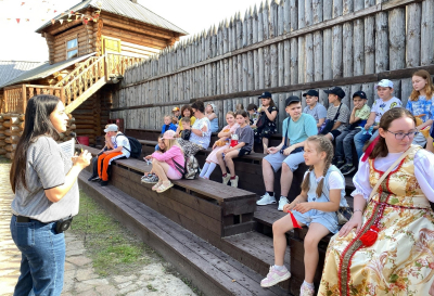 Весёлое и шумное лето в остроге!