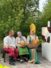 Вчера в Городском саду состоялся праздник, посвященный Дню славянской письменности и культуры.