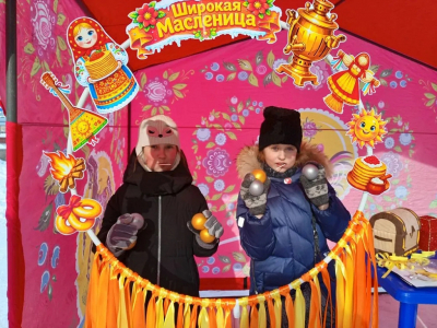 Игровая программа «Масленичные гуляния»