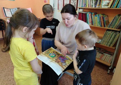 В Солянской сельской библиотеке открыли Неделю детской книги