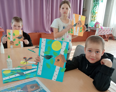 Творческая мастерская «Весенний пейзаж»