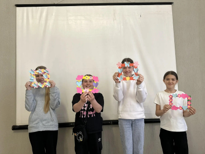 Мастер-класс по созданию весенней фоторамки