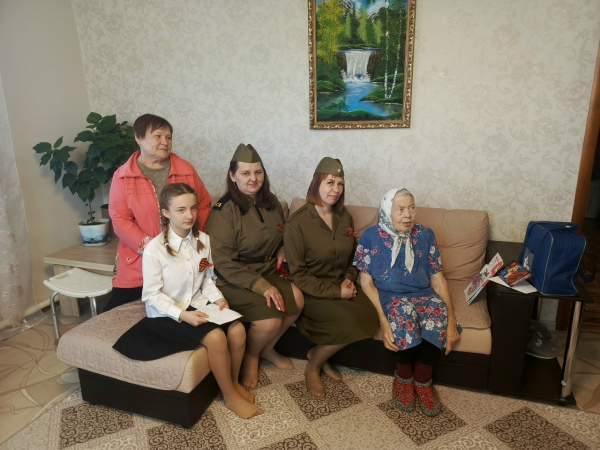 Акция «В гости к ветерану»