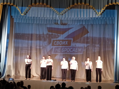 Благотворительный концерт в Суерском СДК