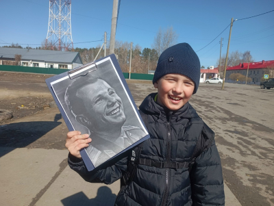 Всероссийская акция "Улыбка Гагарина". Созоновский СК