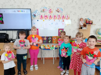 Мастер-класс «Букет для мамы»