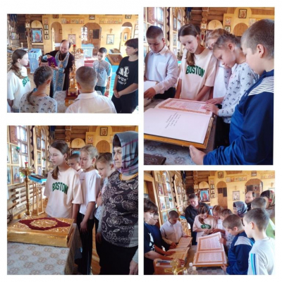 В праздник Покрова Пресвятой Богородицы специалисты Чернаковского СДК организовали для ребят познавательный час