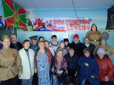 Концертно-развлекательная программа «Защитников Родины славим»