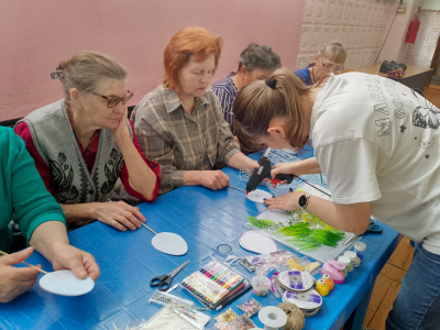 Встреча за самоваром в Коркинском СДК