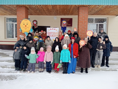 «Румяная Масленица:как провожали зиму в Пеганово»