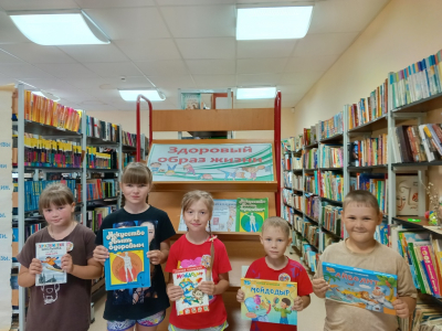 Выставка-рекомендация «Быть спортивным и здоровым»