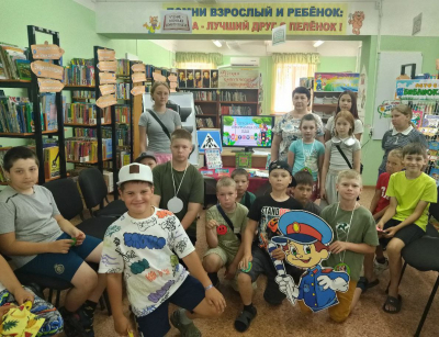 «Дорожный патруль» объединил юных знатоков ПДД в библиотеках Упоровского района
