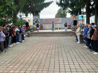 Торжественный митинг «Флотом военным гордится Россия»
