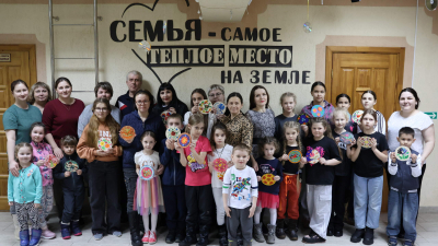 Мастер-класс для семей с детьми в рамках проекта "Атмосфера".